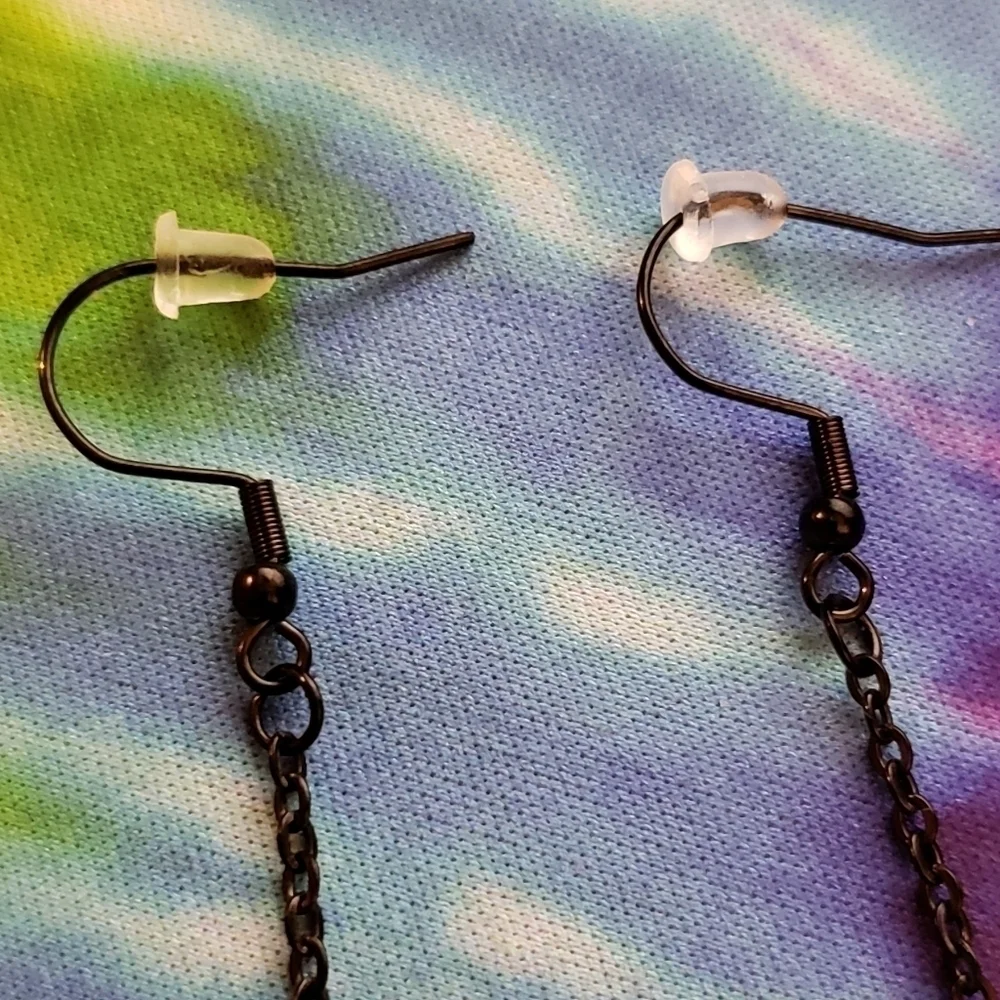 HANDMADE The Night Before Christmas Sally Dangle Earrings - Picture 4 of 5